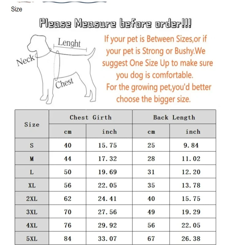 Winter Dog Down Jacket – Warm Thick Dog Vest Coat for Small, Medium & Large Dogs | French Bulldog, Puppy & Pet Winter Clothes